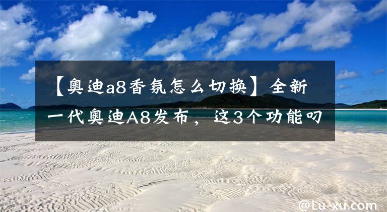 【奥迪a8香氛怎么切换】全新一代奥迪A8发布,这3个功能叼炸天!