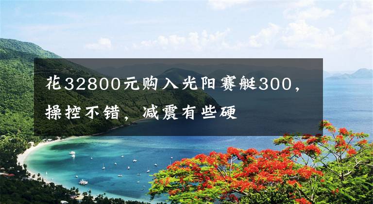 花32800元购入光阳赛艇300，操控不错，减震有些硬