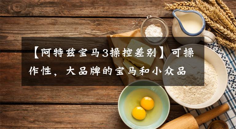 【阿特兹宝马3操控差别】可操作性，大品牌的宝马和小众品牌的马自达，哪种技术更好？