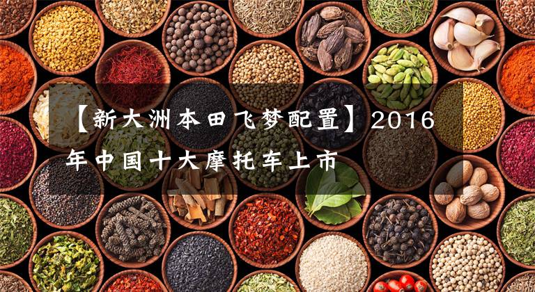 【新大洲本田飞梦配置】2016年中国十大摩托车上市