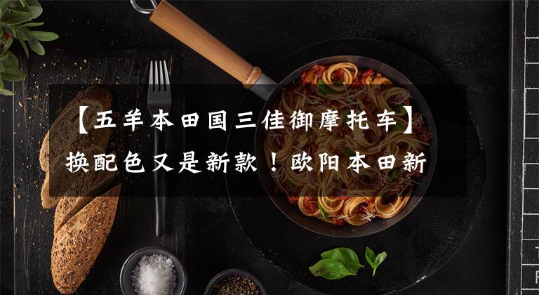 【五羊本田国三佳御摩托车】换配色又是新款!欧阳本田新款嘉裕上市,售价仍然是13680
