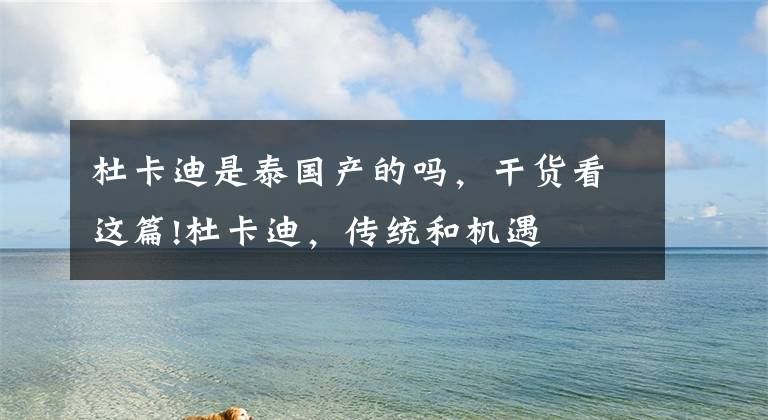 杜卡迪是泰国产的吗,干货看这篇!杜卡迪,传统和机遇