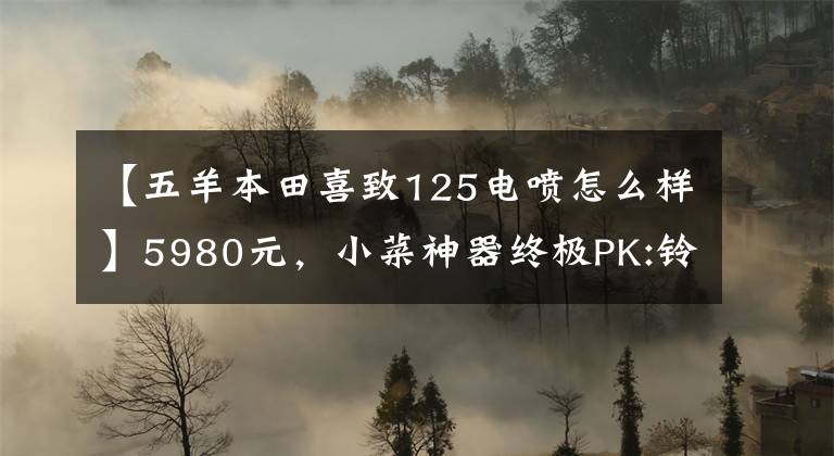 【五羊本田喜致125电喷怎么样】5980元,小菜神器终极PK:铃木西蒙125VS本田125(上图)