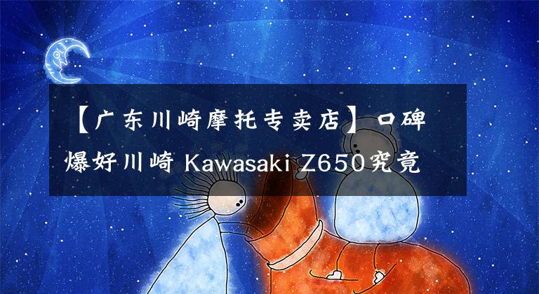 【广东川崎摩托专卖店】口碑爆好川崎 Kawasaki Z650究竟如何?详情介绍