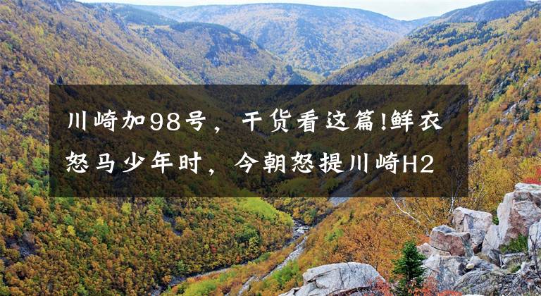 川崎加98号，干货看这篇!鲜衣怒马少年时，今朝怒提川崎H2R，女骑士绝对可以一鸣惊人