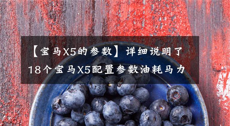 【宝马X5的参数】详细说明了18个宝马X5配置参数油耗马力17个宝马X53.0TM运动和新行情。