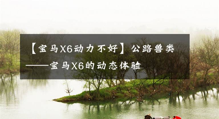 【宝马X6动力不好】公路兽类——宝马X6的动态体验