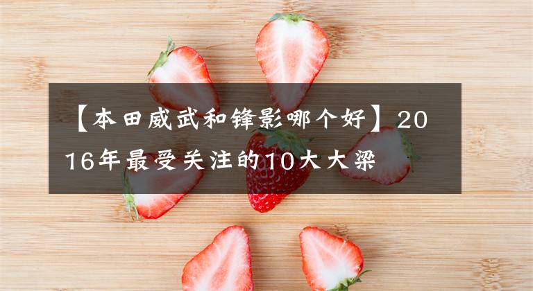 【本田威武和锋影哪个好】2016年最受关注的10大大梁