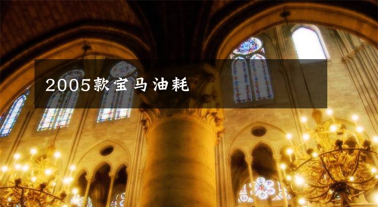 2005款宝马油耗