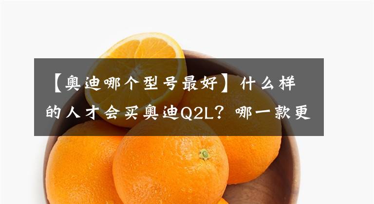 【奥迪哪个型号最好】什么样的人才会买奥迪Q2L？哪一款更值得买？