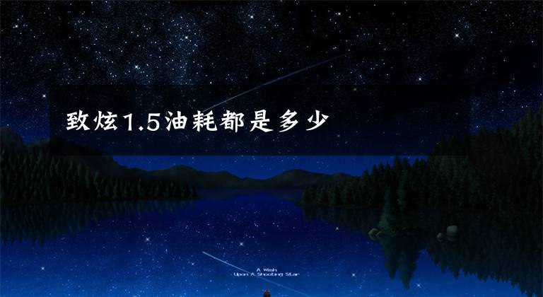 致炫1.5油耗都是多少