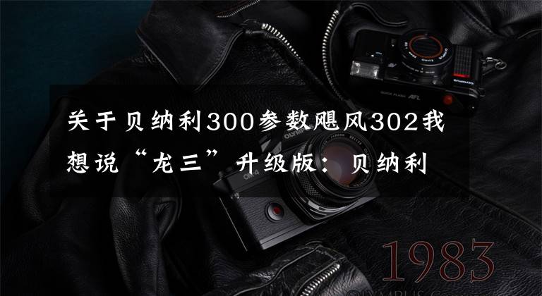 关于贝纳利300参数飓风302我想说“龙三”升级版：贝纳利302s，帅炸了！
