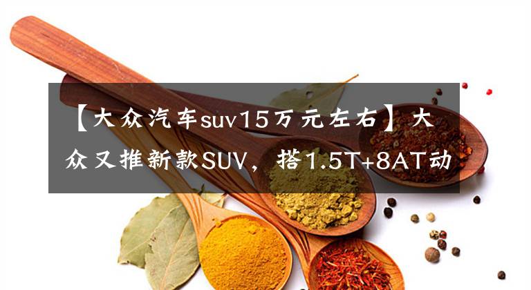 【大众汽车suv15万元左右】大众又推新款SUV，搭1.5T+8AT动力，不到15万元起
