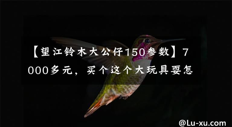 【望江铃木大公仔150参数】7000多元，买个这个大玩具耍怎么样？