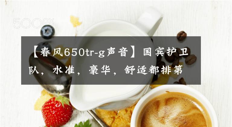 【春风650tr-g声音】国宾护卫队，水准，豪华，舒适都排第一