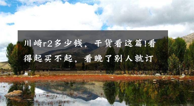 川崎r2多少钱,干货看这篇!看得起买不起,看晚了别人就订没了!川崎H2/H2R预售,最高77.9万