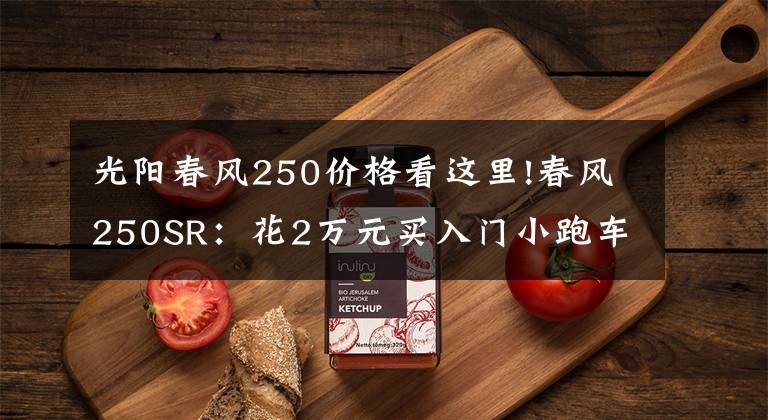 光阳春风250价格看这里!春风250SR：花2万元买入门小跑车！“超跑”的配置，小姐姐真喜欢