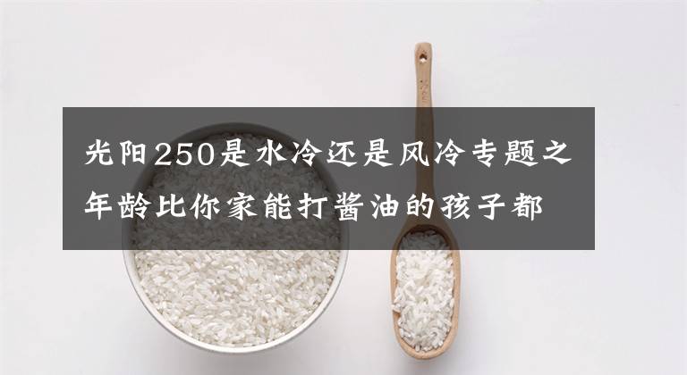 光阳250是水冷还是风冷专题之年龄比你家能打酱油的孩子都大的赛艇250终于要改款了