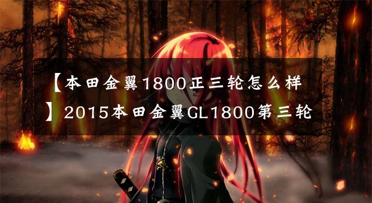 【本田金翼1800正三轮怎么样】2015本田金翼GL1800第三轮
