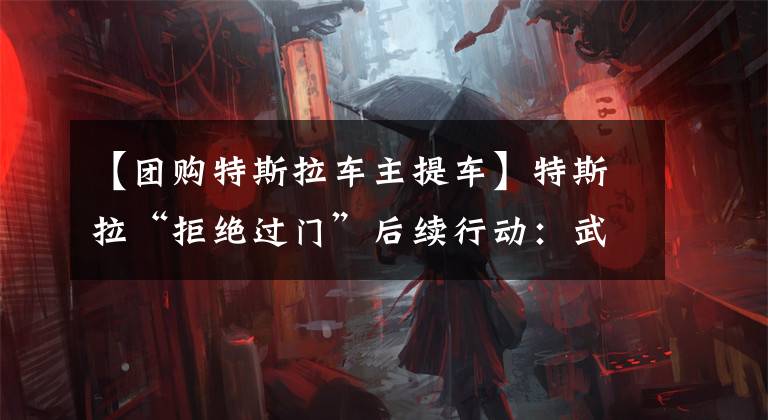 【团购特斯拉车主提车】特斯拉“拒绝过门”后续行动：武汉所有者举起了车。