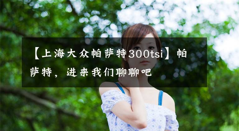 【上海大众帕萨特300tsi】帕萨特,进来我们聊聊吧