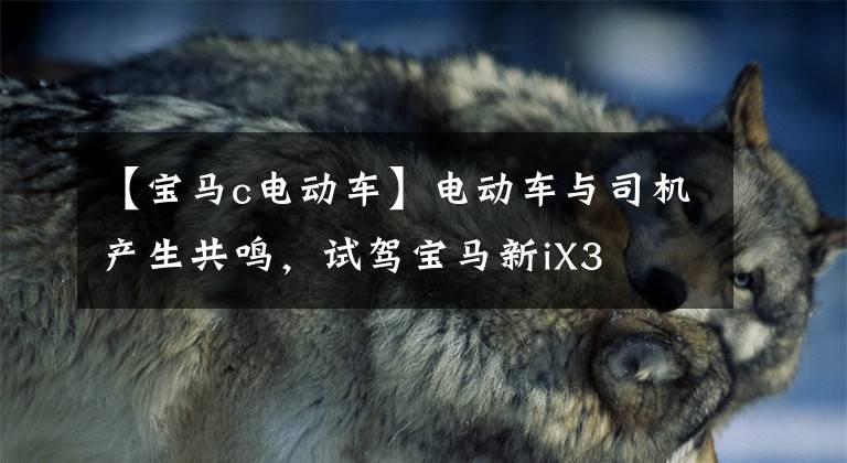 【宝马c电动车】电动车与司机产生共鸣,试驾宝马新iX3