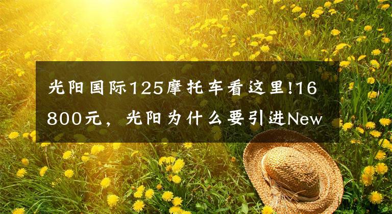 光阳国际125摩托车看这里!16800元,光阳为什么要引进New Many125?