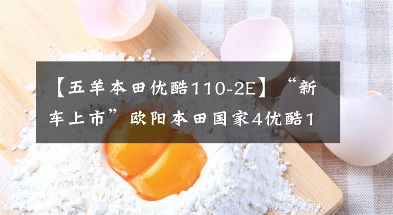 【五羊本田优酷110-2E】“新车上市”欧阳本田国家4优酷110升级上市，更新神马？