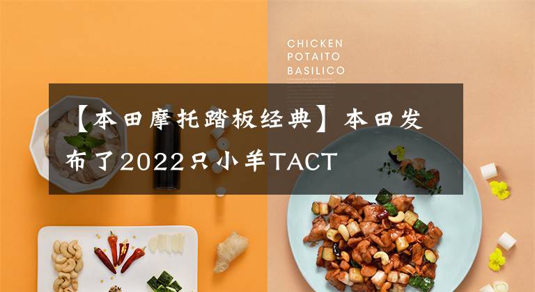【本田摩托踏板经典】本田发布了2022只小羊TACT