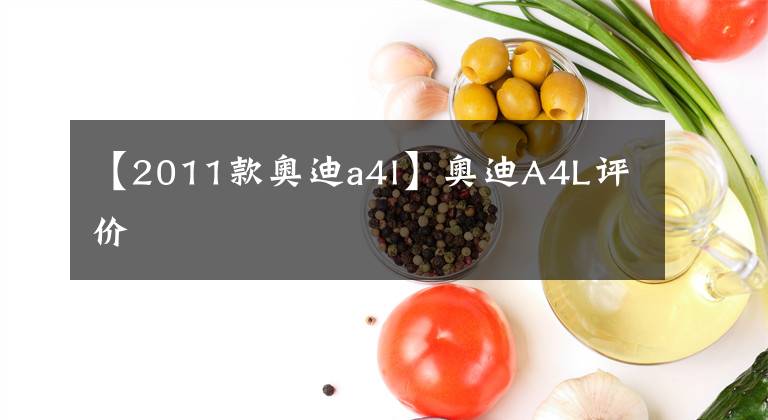 【2011款奥迪a4l】奥迪A4L评价