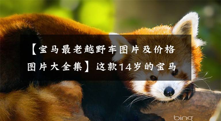 【宝马最老越野车图片及价格图片大全集】这款14岁的宝马X5为什么卖了29万元的高价?