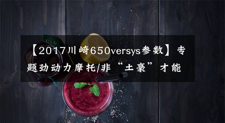 【2017川崎650versys参数】专题劲动力摩托/非“土豪”才能拥有的高大上摩托车推荐