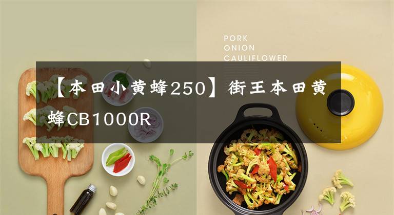 【本田小黄蜂250】街王本田黄蜂CB1000R