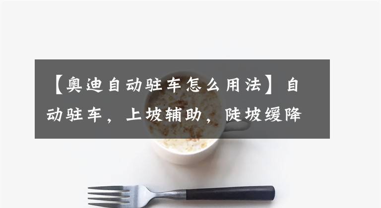 【奥迪自动驻车怎么用法】自动驻车,上坡辅助,陡坡缓降,有什么区别?该如何正确去操作?