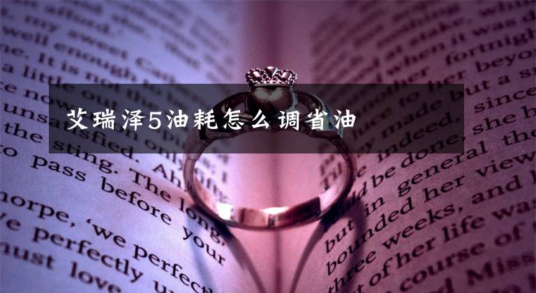 艾瑞泽5油耗怎么调省油