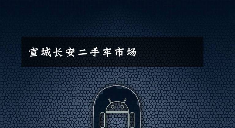 宣城长安二手车市场