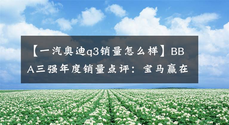 【一汽奥迪q3销量怎么样】BBA三强年度销量点评:宝马赢在中国,奥迪却成“无冕之王”?