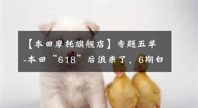 【本田摩托旗舰店】专题五羊-本田“618”后浪来了,6期白条免息、粉丝狂欢火热开启