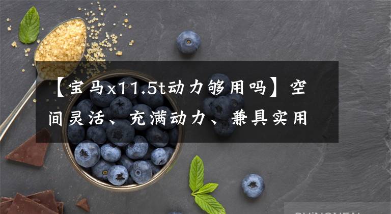 【宝马x11.5t动力够用吗】空间灵活、充满动力、兼具实用性的宝马X1哪个值得选择?