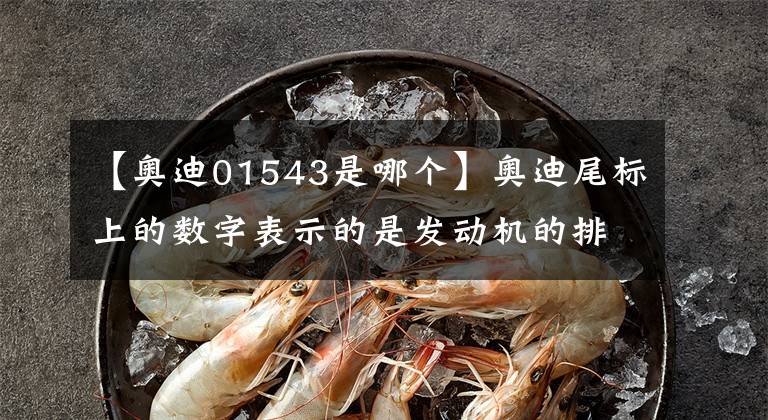 【奥迪01543是哪个】奥迪尾标上的数字表示的是发动机的排量吗？