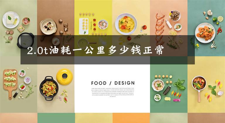 2.0t油耗一公里多少钱正常