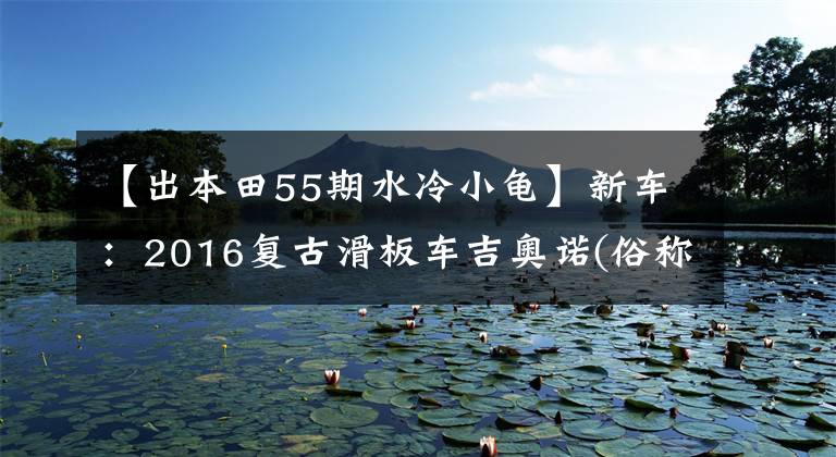 【出本田55期水冷小龟】新车：2016复古滑板车吉奥诺(俗称本田乌龟)登场。