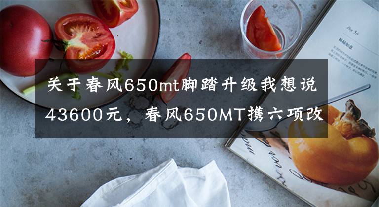 关于春风650mt脚踏升级我想说43600元,春风650MT携六项改装升级,新款上市