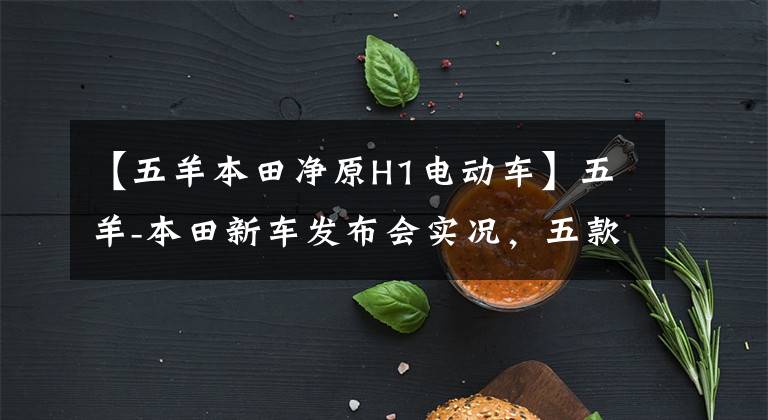 【五羊本田净原H1电动车】五羊-本田新车发布会实况,五款新车最全介绍!