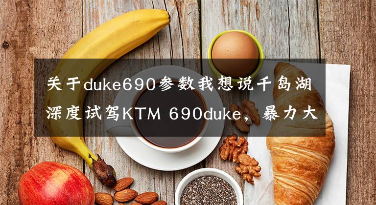 关于duke690参数我想说千岛湖深度试驾KTM 690duke,暴力大单缸地表最强
