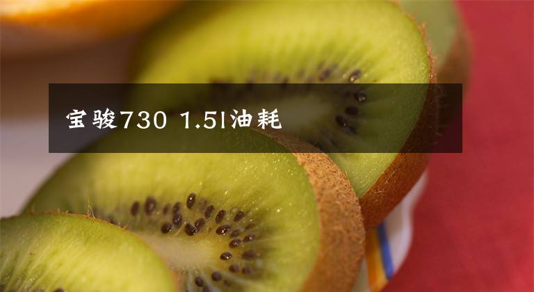 宝骏730 1.5l油耗
