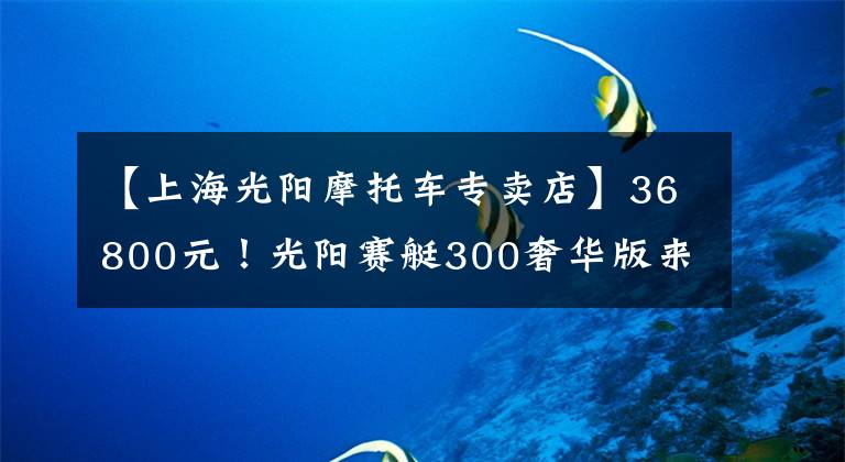 【上海光阳摩托车专卖店】36800元!光阳赛艇300奢华版来了!同时来的还有两款售价近2万的“小兄弟”!