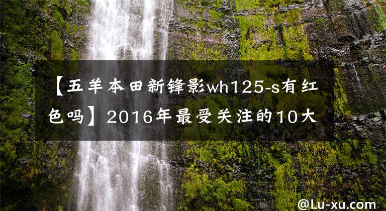 【五羊本田新锋影wh125-s有红色吗】2016年最受关注的10大大梁