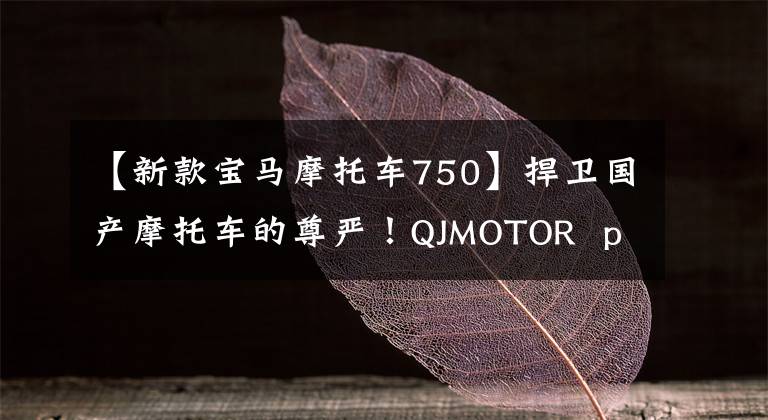 【新款宝马摩托车750】捍卫国产摩托车的尊严!QJMOTOR primus 750台宝马F750GS