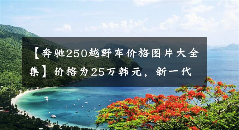 【奔驰250越野车价格图片大全集】价格为25万韩元，新一代奔驰A250在澳大利亚上市
